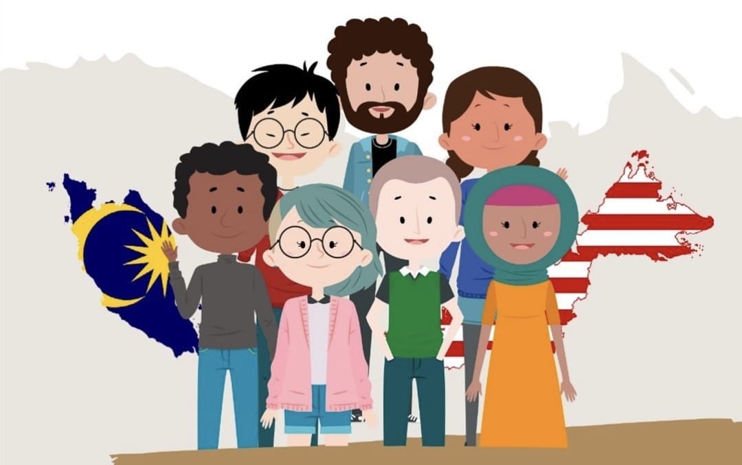 gambar kartun pelbagai kaum di malaysia - Sebastian Paterson
